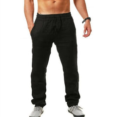 Men's Casual Linen Sports Trousers - Summer Style